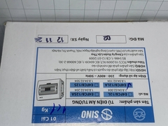 Tủ điện âm tường Sino E4FC8/12LA