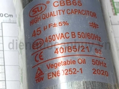 Tụ 2 chân SU 45 uf cho điều hòa