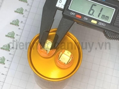 Tụ điều hòa 2 chân 45uf TPMAX xịn vỏ vàng hộp đỏ