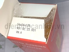 Tụ điều hòa 2 chân 50uf TPMAX xịn vỏ vàng hộp đỏ