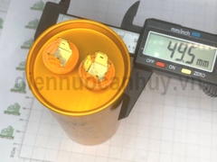 Tụ điều hòa 2 chân 50uf TPMAX xịn vỏ vàng hộp đỏ