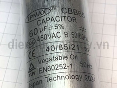 Tụ điều hòa 2 chân 60uF TPMAX