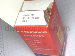 Tụ điều hòa 2 chân xịn TPMAX 35uf vỏ vàng hộp đỏ