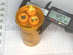Tụ điều hòa 3 chân 35+1.5uf xịn TPMAX hộp đỏ vỏ vàng