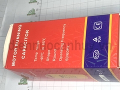 Tụ điều hòa 3 chân xịn TPMAX 30+1.5uf vỏ vàng hộp đỏ