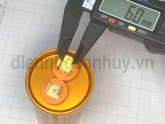 Tụ điều hòa hai chân 25uf TPMAX xịn vỏ vàng hộp đỏ