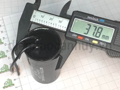 Tụ máy bơm 15 uf đen nhỏ 370V