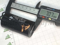 Tụ máy bơm 15 uf đen nhỏ 370V