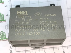 Tụ quạt rắc cắm BM 5 uf