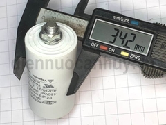 Tụ 12 uf rắc cắm đầu bulong 8 máy giặt máy sấy quần áo