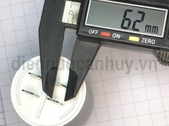 Tụ 15 uf rắc cắm đầu bulong 8 máy giặt máy sấy quần áo
