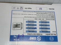 Tủ điện âm tường Sino E4FC4/8LA