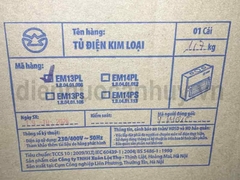 Tủ điện âm tường Sino vỏ kim loại EM13PL