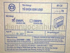 Tủ điện âm tường Sino vỏ kim loại EM9PL
