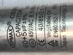 Tụ điều hòa 3 chân 60+5uF TPMAX