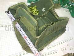 Túi đựng dụng cụ cầm tay Berrylion . Túi thợ điện vải canvas siêu bền có dây đeo . Kích thước 32x12cm tiện lợi