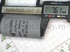 Tụ máy bơm 10 uf 450V