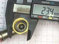 Van 1 chiều bình nóng lạnh đồng mạ 0.8Mpa DN15 ren 1/2inch (20mm)
