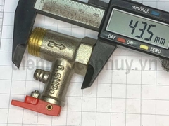 Van 1 chiều bình nóng lạnh đồng mạ 0.8Mpa DN15 ren 1/2inch (20mm)