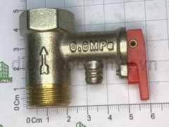 Van 1 chiều bình nóng lạnh đồng mạ 0.8Mpa DN15 ren 1/2inch (20mm)
