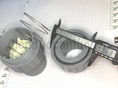 Van 1 chiều lò xo lupe D60 Taijaan PVC