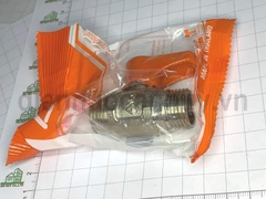 Van bi đồng 2 đầu ren ngoài Anna DN15