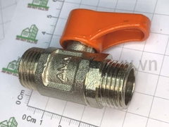 Van bi đồng 2 đầu ren ngoài Anna DN15