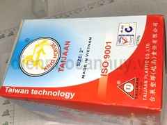 Van Bi Nhựa PVC Taijaan King Horse Phi 60mm (2 Inch). Van khóa nước tay gạt đỏ chuẩn ISO 9001, nhựa dày chịu lực cho hệ thống tưới và cấp thoát nước