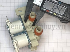 Van Cấp Nước Đôi LG DC 12V Mã 334900322 (1 Vào 2 Ra). Van điện từ máy giặt hoặc thiết bị công nghiệp chạy điện một chiều 12V
