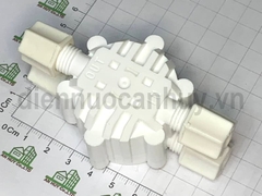 Van cơ 4 cửa máy lọc nước nối ống 6 ren 13