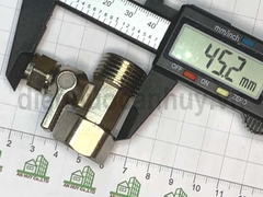 Van rắc co inox cấp nước máy lọc ống 10