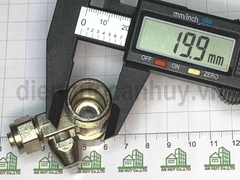 Van rắc co inox cấp nước máy lọc ống 10