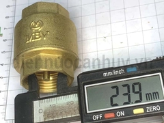 Van 1 chiều lò xo đồng MBV PN10 ống DN20 ren 3/4inch (25mm)