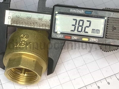 Van 1 chiều lò xo đồng MBV PN10 ống DN20 ren 3/4inch (25mm)