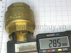 Van 1 chiều lò xo đồng MBV PN10 ống DN25 ren 1 inch (32mm)