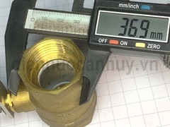 Van bi đồng tay gạt MBV PN10 ống DN25 ren 1 inch (32mm)