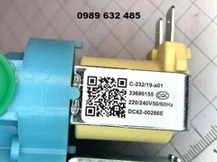 Van cấp máy giặt Samsung chia 3 ngả 220V C-232 19-a01 xanh