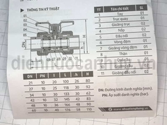 Van nhựa rắc co PVC Tiền Phong 27