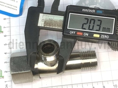 Van chia nước 2 ngả inox 304 ren 20mm (1/2 inch) có khóa