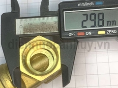 Van cửa đồng MBV PN10 ống DN20 ren 3/4inch (25mm)