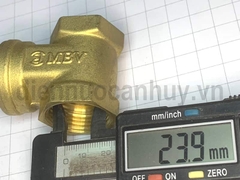 Van cửa đồng MBV PN10 ống DN20 ren 3/4inch (25mm)