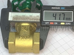 Van cửa đồng MBV PN10 ống DN20 ren 3/4inch (25mm)