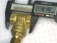 Van cửa đồng MIHA PN16 ống DN15 ren 1/2inch (20mm)