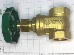 Van cửa đồng MIHA PN16 ống DN15 ren 1/2inch (20mm)
