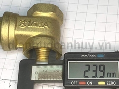 Van cửa đồng MIHA PN16 ống DN20 ren 3/4inch (25mm)