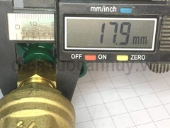 Van cửa đồng MIHA PN16 ống DN20 ren 3/4inch (25mm)