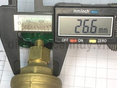 Van cửa đồng MIHA PN16 ống DN25 ren 1 inch (32mm)