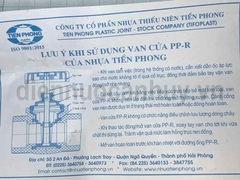 Van cửa PPR Tiền phong D40 PN20