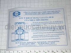 Van cửa PPR Tiền phong D50 PN20