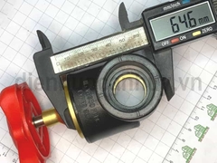 Van cửa PPR UV Vesbo D32 đen mở 100%